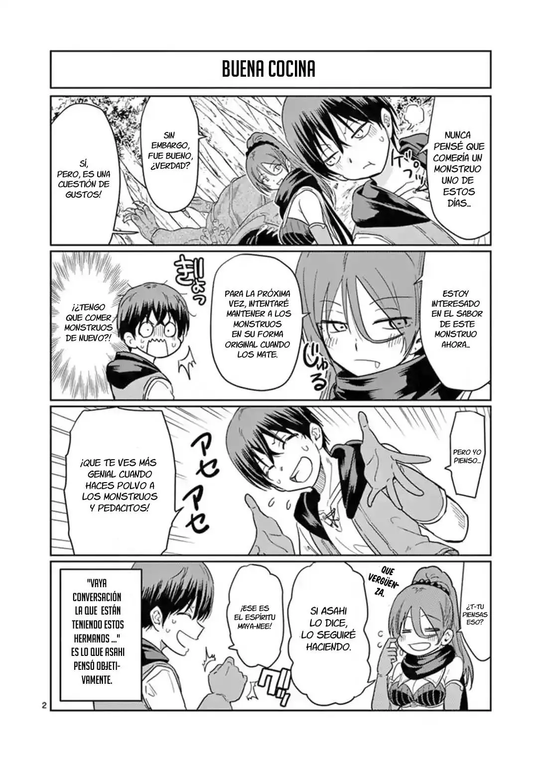 isekai one turn kill nee-san (2020) - Capítulo 3.5 - Página 4 - LectorTMOo