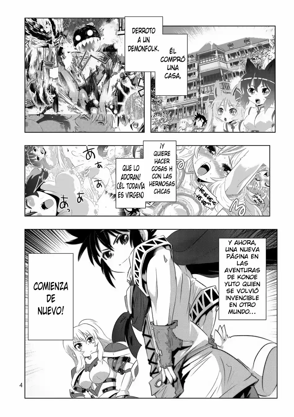 Isekai Shihai no Skill Taker: Zero kara Hajimeru Dorei Harem (2016) - Capítulo 33 - Página 3 - LectorTMOo
