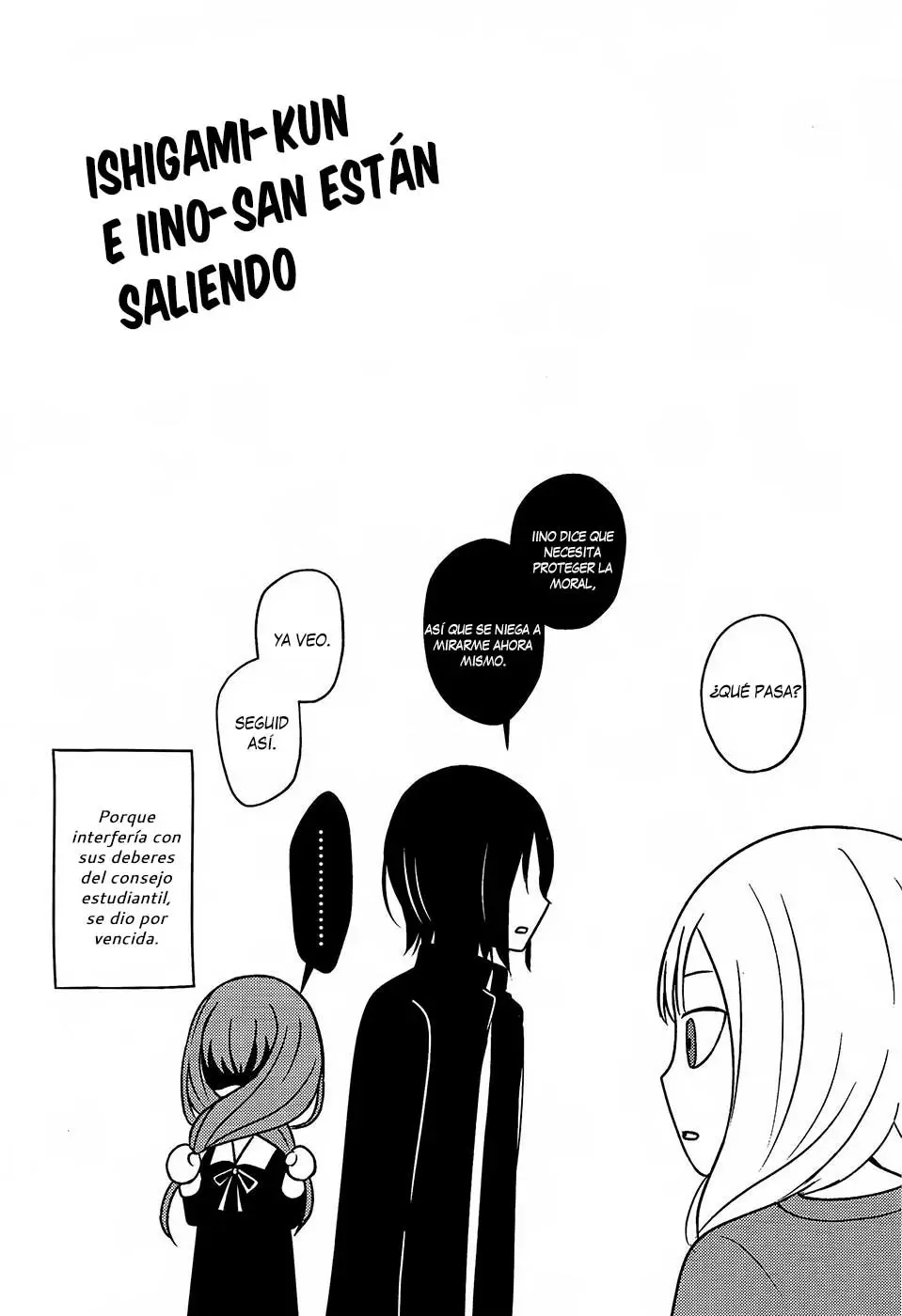 Ishigami-kun e iino-san están saliendo - Capítulo 1 - Página 11 - LectorTMOo