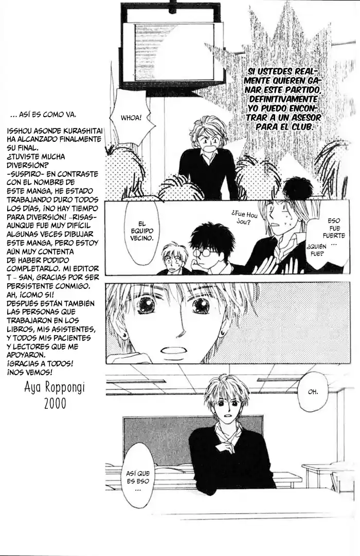Isshou Asonde Kurashitai (1998) - Capítulo 6.2 - Página 33 - LectorTMOo