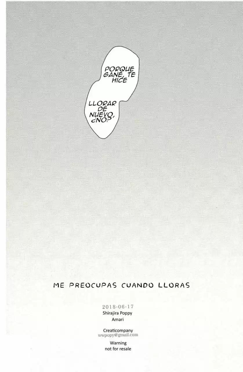 It worries me when you cry - Capítulo  - Página 23 - LectorTMOo