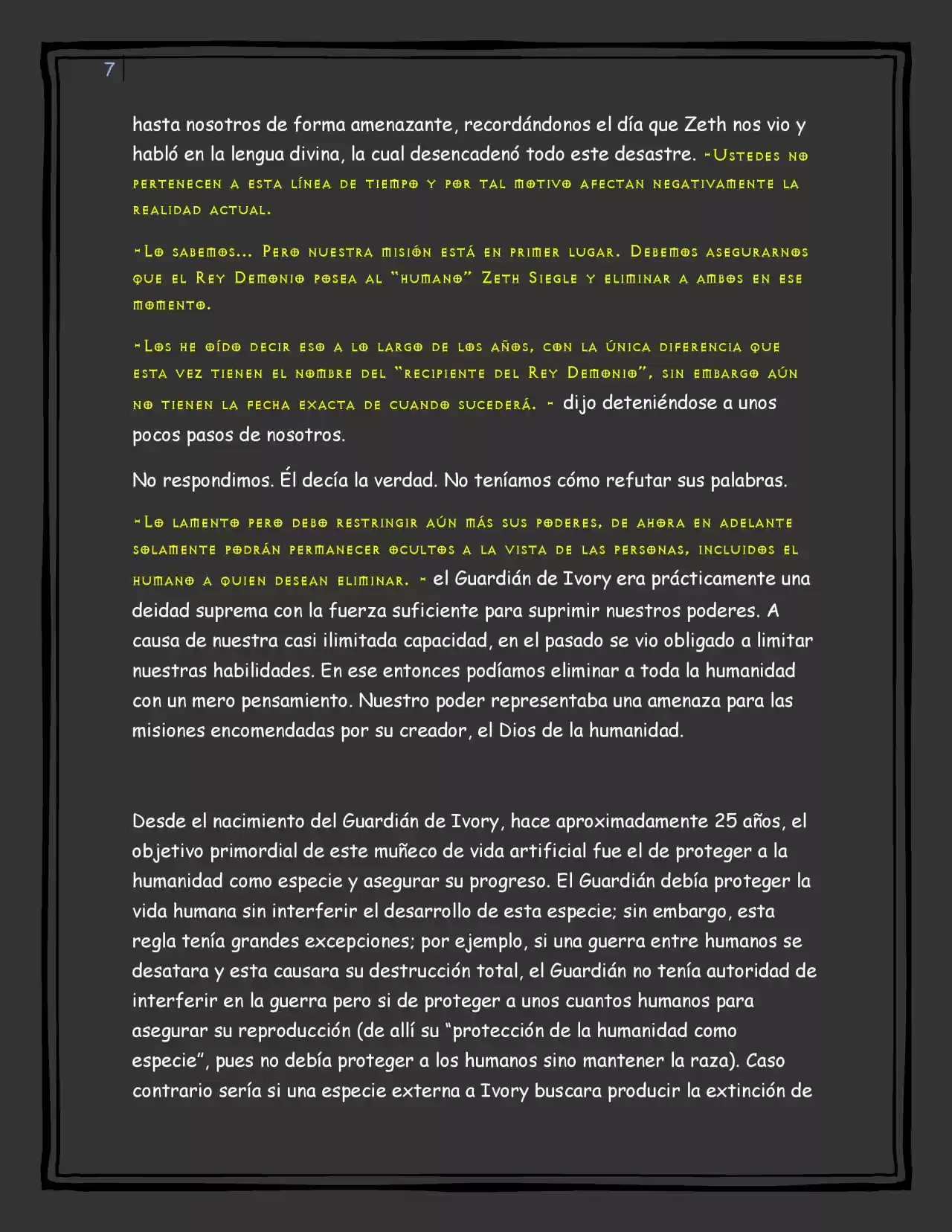 IVORY: CAOS Y DESTRUCCIÓN (2016) - Capítulo 64 - Página 7 - LectorTMOo