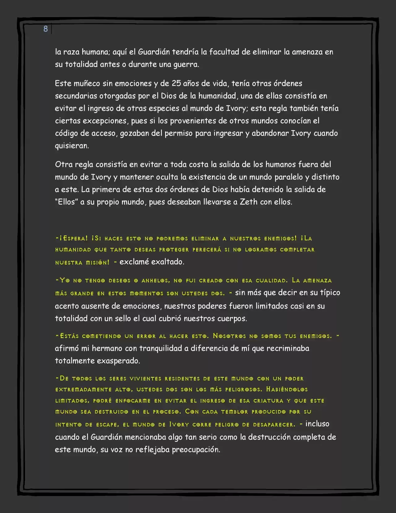 IVORY: CAOS Y DESTRUCCIÓN (2016) - Capítulo 64 - Página 8 - LectorTMOo