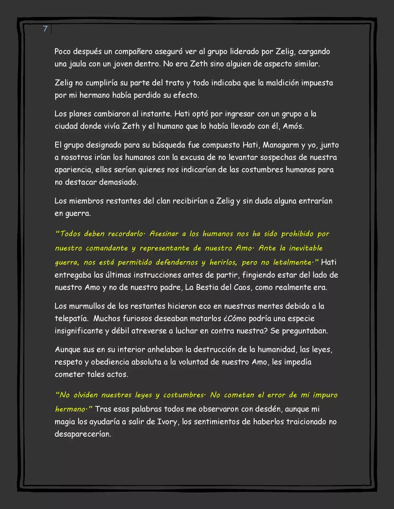 IVORY: CAOS Y DESTRUCCIÓN (2016) - Capítulo 82 - Página 7 - LectorTMOo