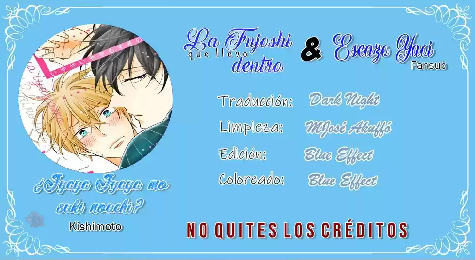Iyaya Iyaya mo Suki no Uchi? (2017) - Capítulo 5 - Página 1 - LectorTMOo