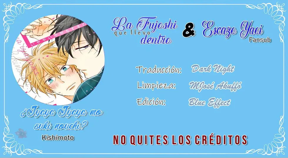 Iyaya Iyaya mo Suki no Uchi? (2017) - Capítulo 8 - Página 1 - LectorTMOo