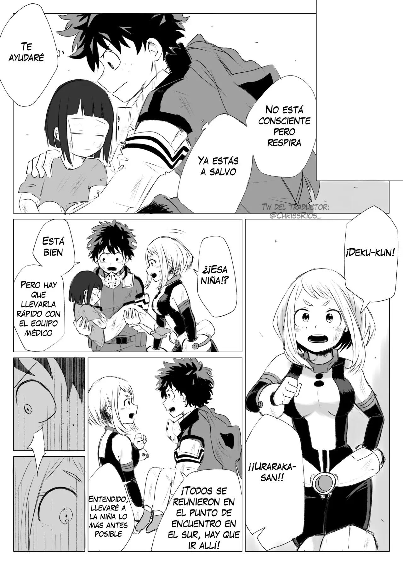 Izuku/Ochako Manga- Boku no hero academia (2019) - Capítulo 1 - Página 5 - LectorTMOo