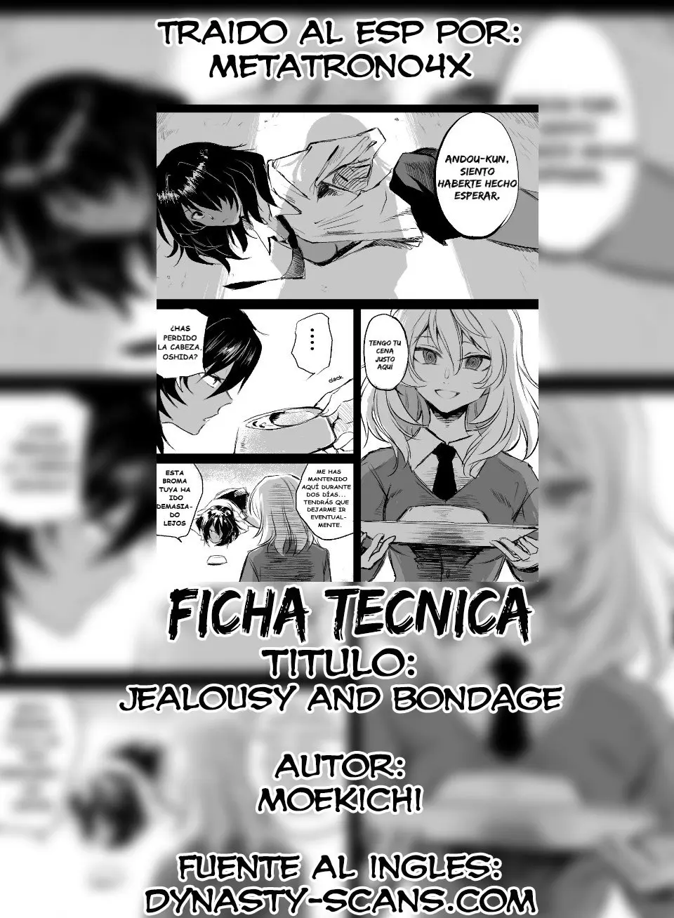 Jealousy And Bondage - Capítulo 0.01 - Página 1 - LectorTMOo