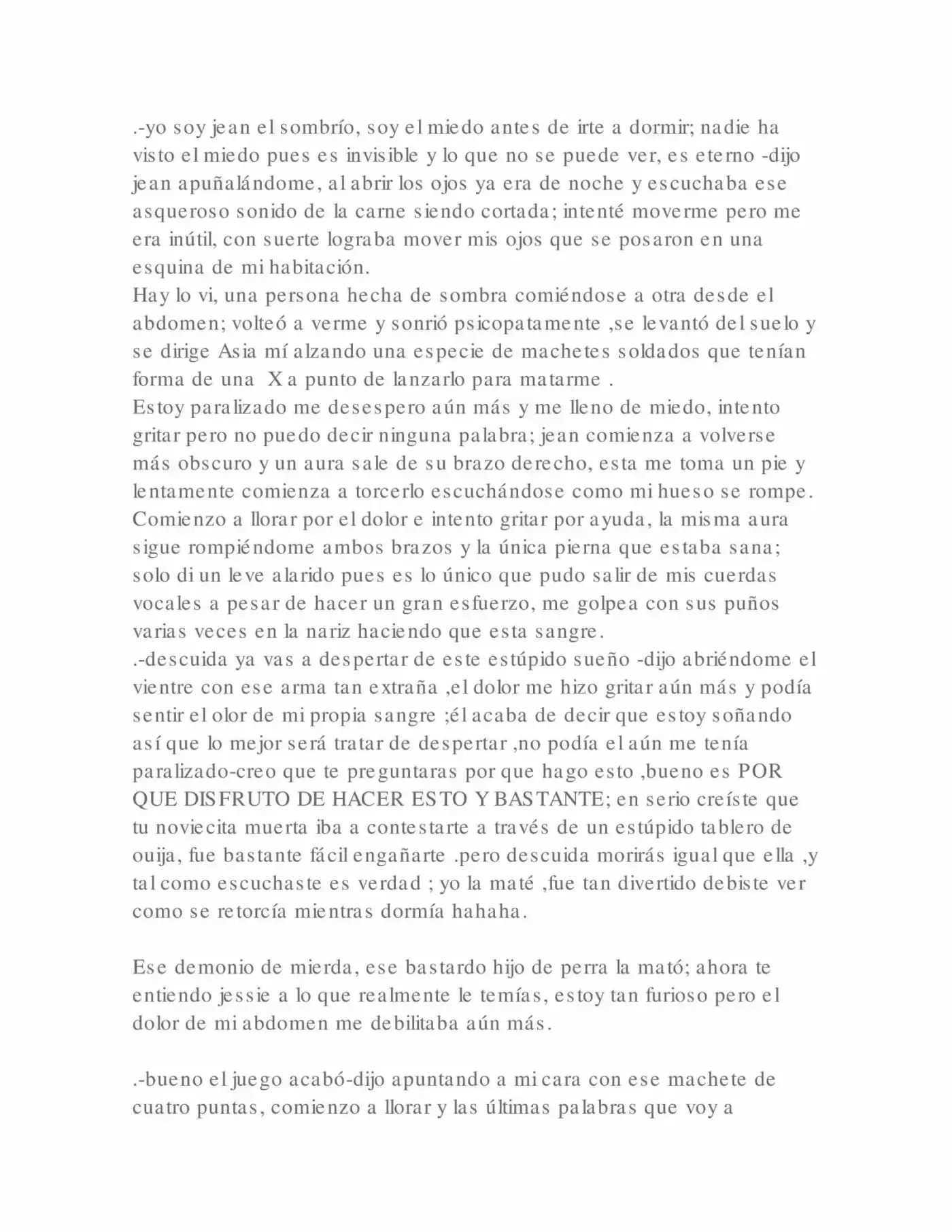 Jean el sombrío (2016) - Capítulo 0.1 - Página 5 - LectorTMOo