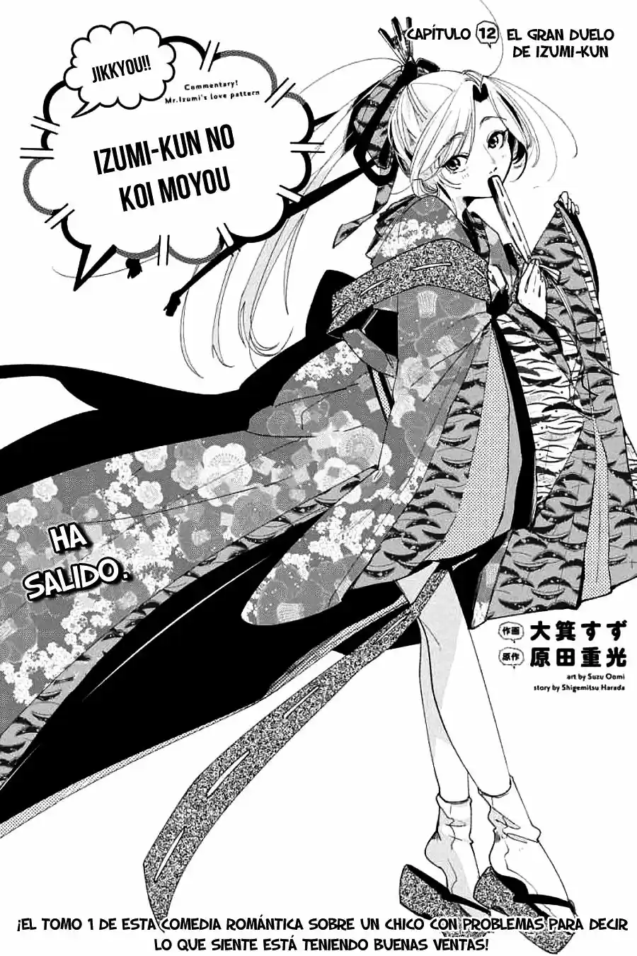 Jikkyou!! Izumi-kun no Koi Moyou (2017) - Capítulo 12 - Página 2 - LectorTMOo