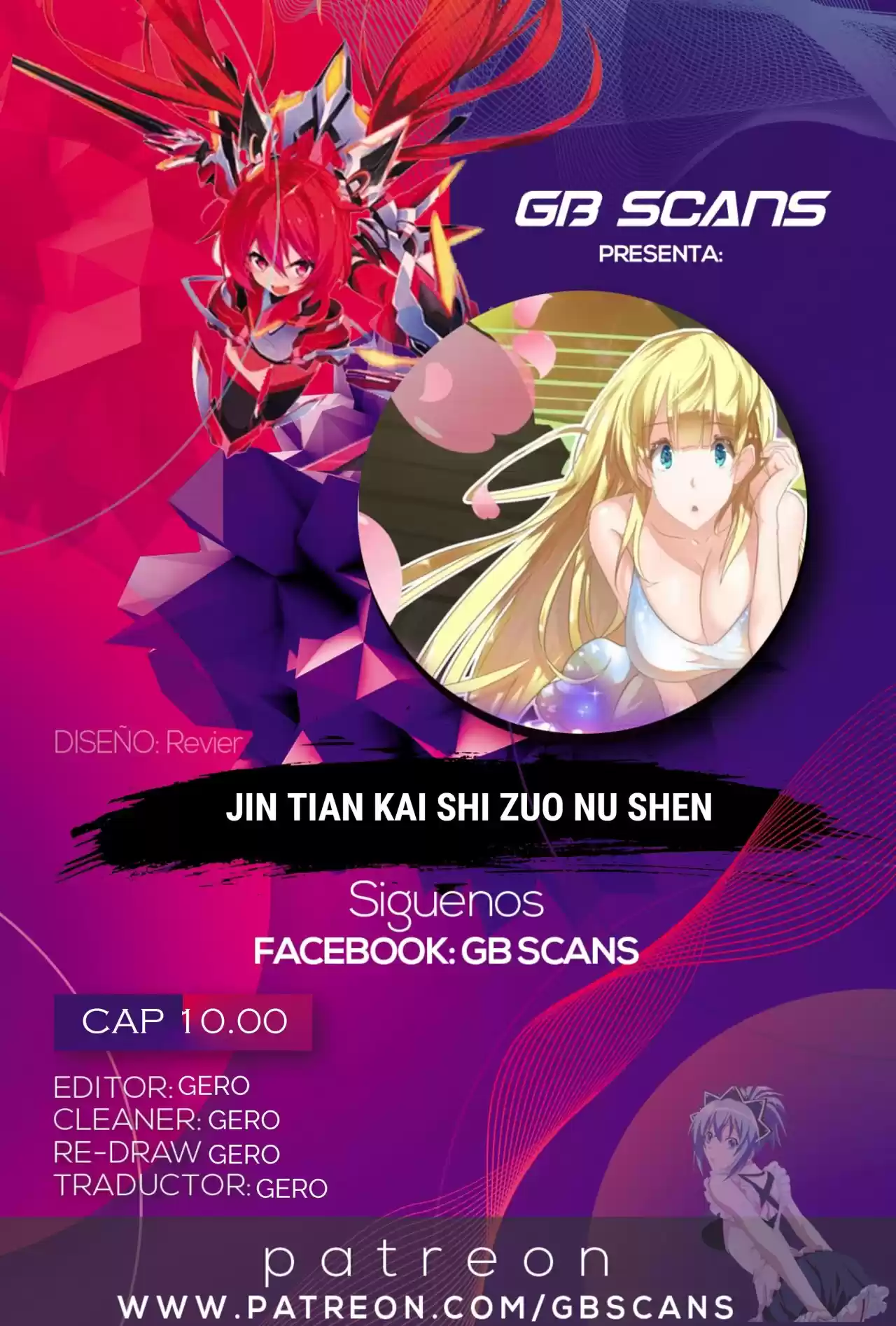 JIN TIAN KAI SHI ZUO NU SHEN - Capítulo 10 - Página 1 - LectorTMOo
