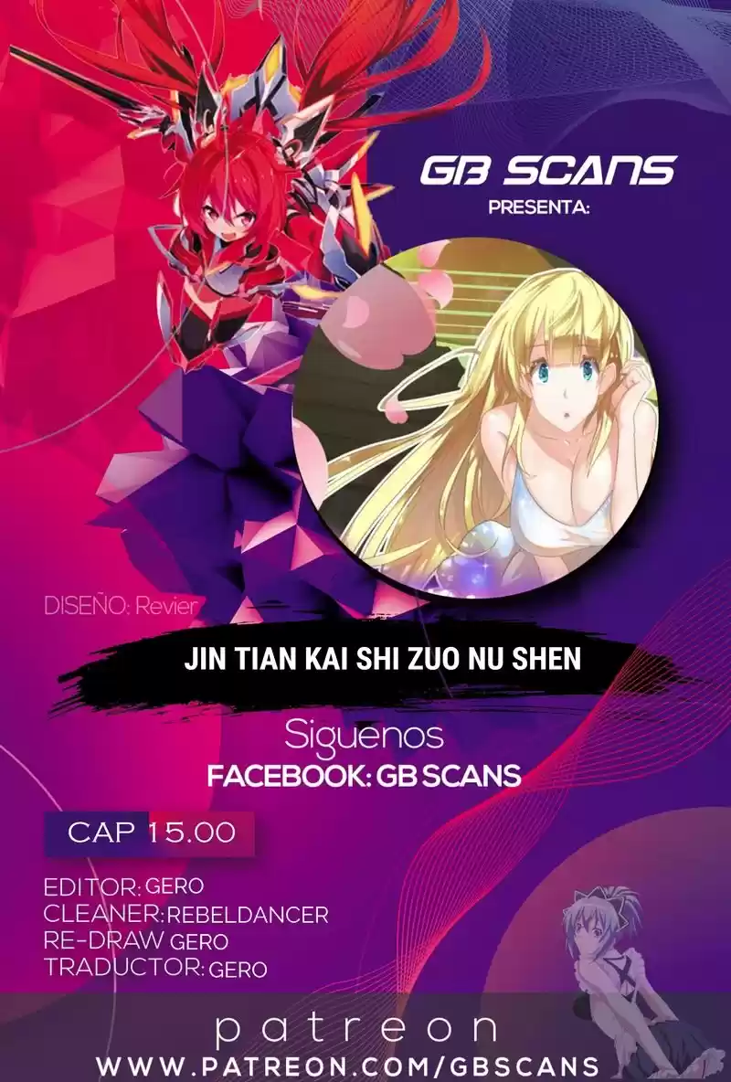 JIN TIAN KAI SHI ZUO NU SHEN - Capítulo 15 - Página 1 - LectorTMOo