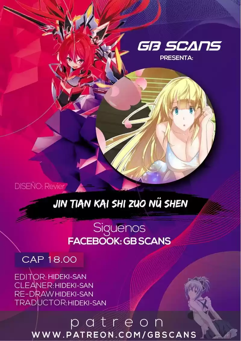 JIN TIAN KAI SHI ZUO NU SHEN - Capítulo 18 - Página 1 - LectorTMOo