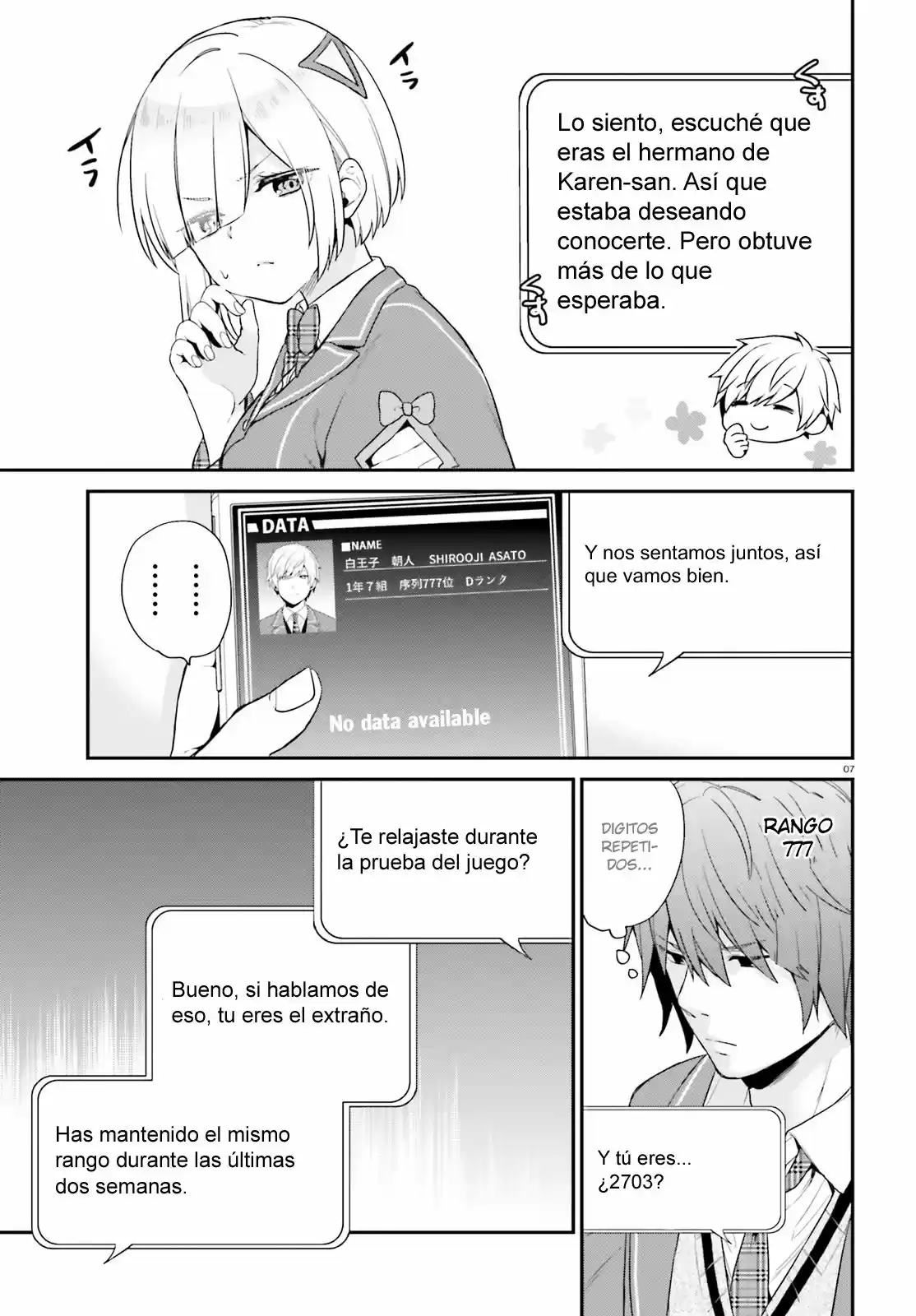 Jishou F-Rank no Oniisama ga Game de Hyouka sareru Gakuen no Chouten ni Kunrin suru Sou desu yo? (2018) - Capítulo 2 - Página 8 - LectorTMOo