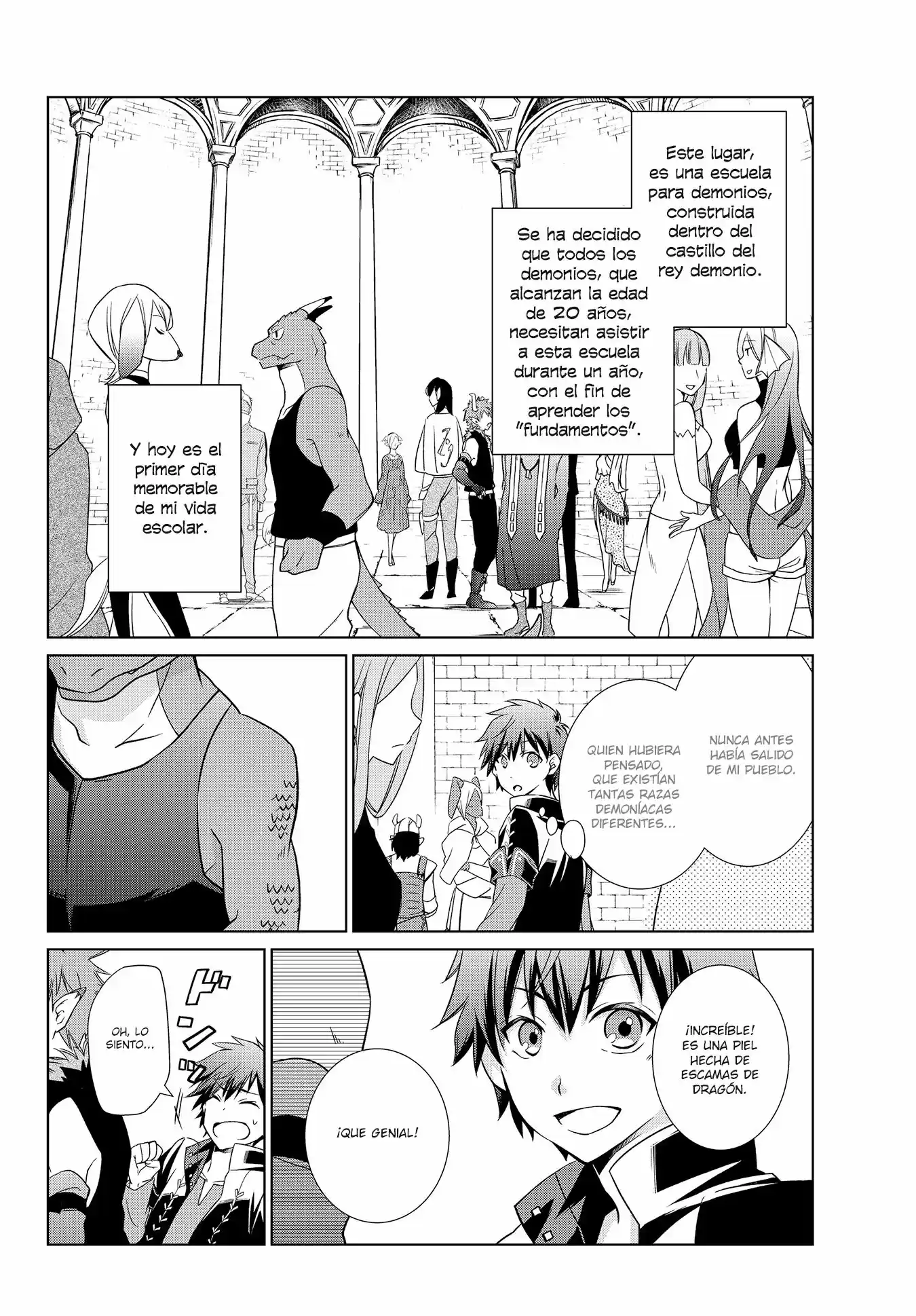 Jishou! Heibon Mazoku no Eiyuu Life: B-kyuu Mazoku nano ni Cheat Dungeon wo Tsukutteshimatta Kekka (2018) - Capítulo 1 - Página 6 - LectorTMOo