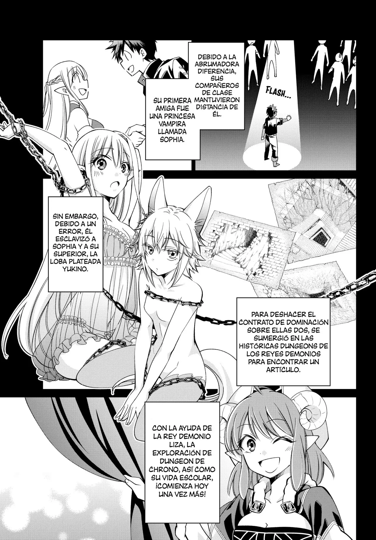 Jishou! Heibon Mazoku no Eiyuu Life: B-kyuu Mazoku nano ni Cheat Dungeon wo Tsukutteshimatta Kekka (2018) - Capítulo 11 - Página 4 - LectorTMOo