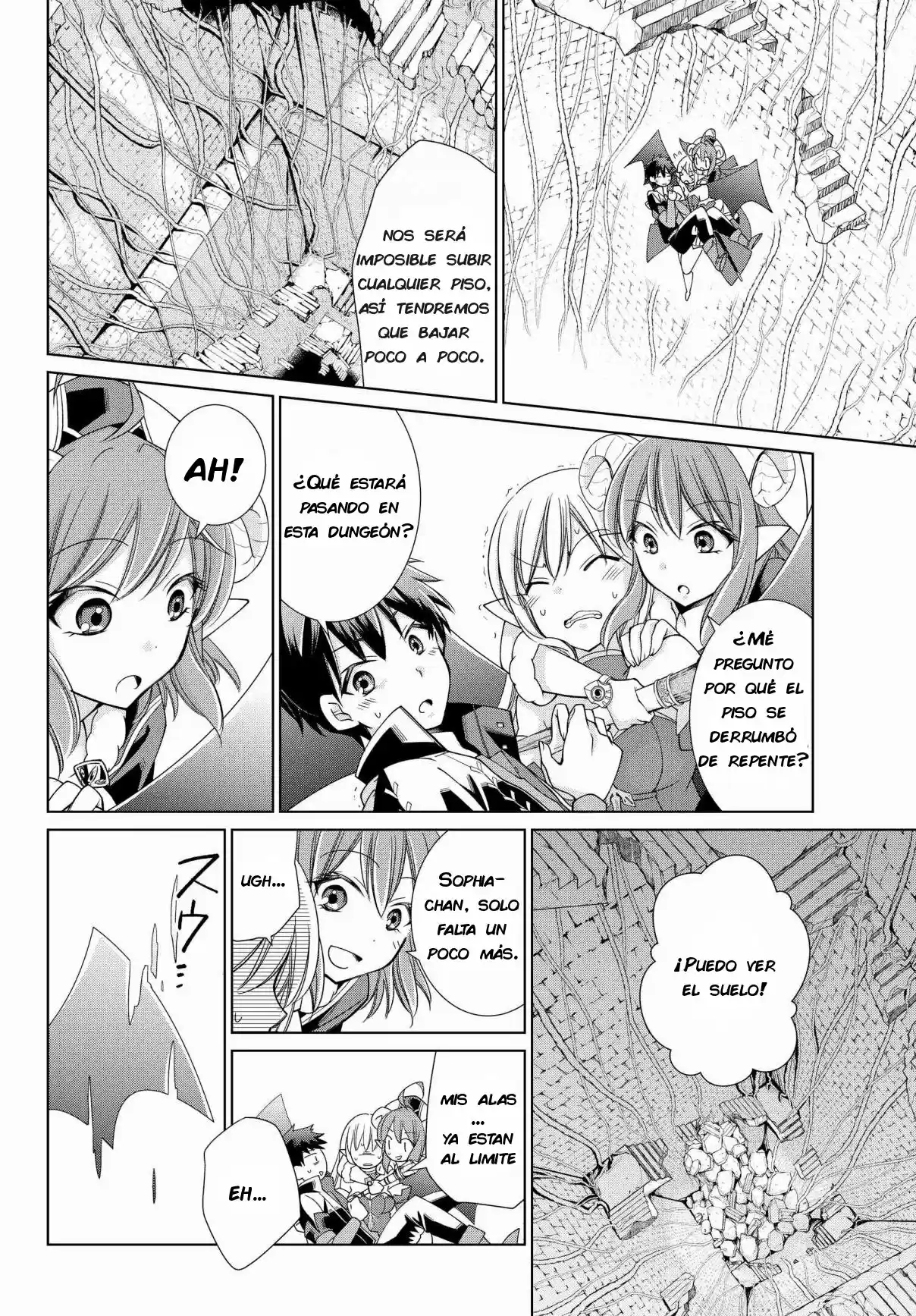 Jishou! Heibon Mazoku no Eiyuu Life: B-kyuu Mazoku nano ni Cheat Dungeon wo Tsukutteshimatta Kekka (2018) - Capítulo 8 - Página 4 - LectorTMOo