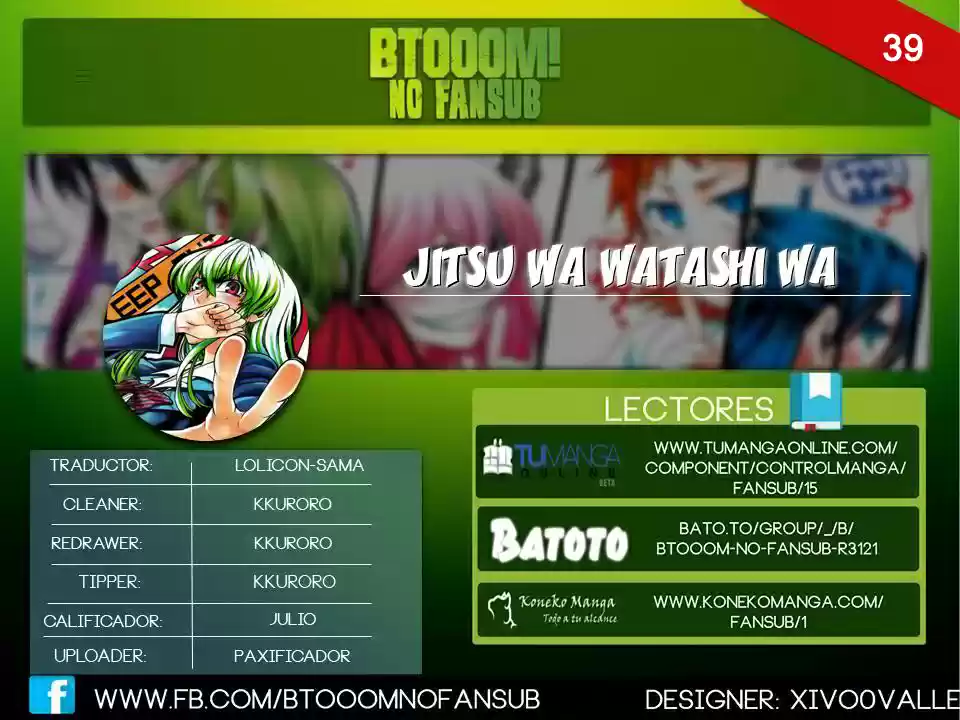 Jitsu wa Watashi wa (2013) - Capítulo 39 - Página 1 - LectorTMOo