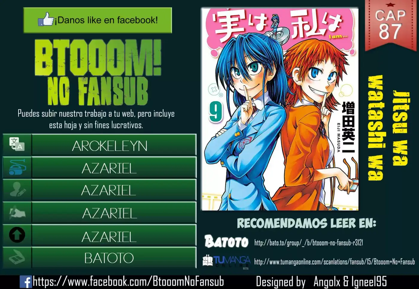 Jitsu wa Watashi wa (2013) - Capítulo 87 - Página 1 - LectorTMOo