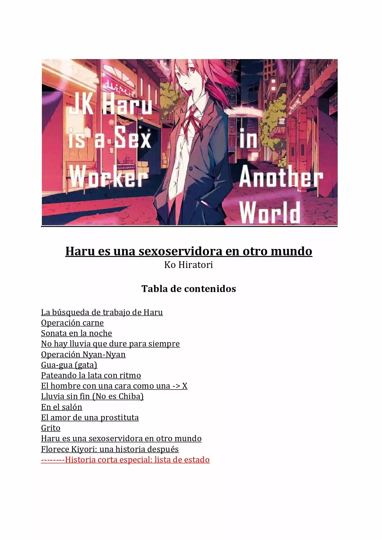 JK Haru wa Isekai de Shofu Ni Natta - Capítulo 1 - Página 1 - LectorTMOo