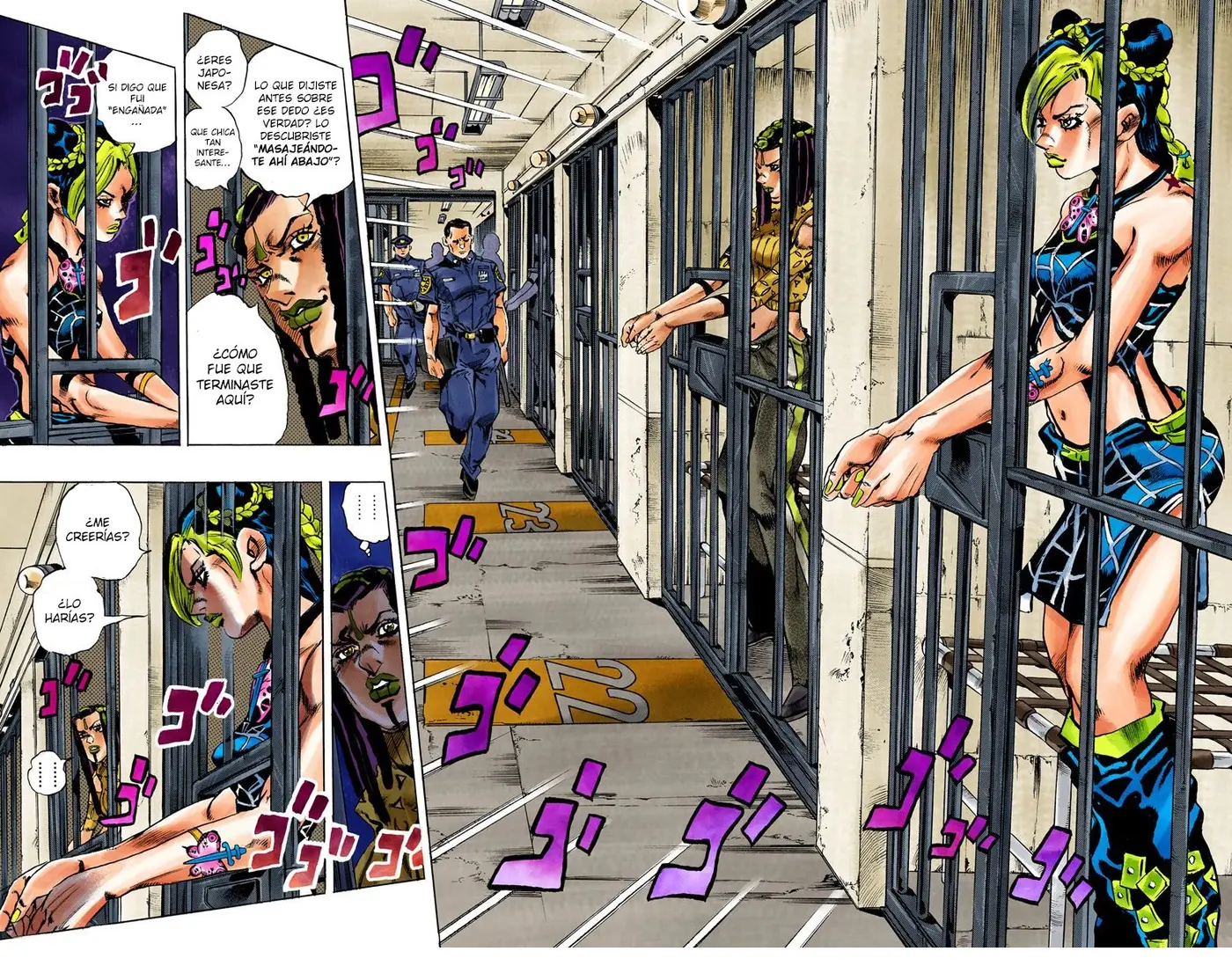 Jojo`s Bizarre Adventure: Parte 6 Stone Ocean (2000) - Capítulo 1 - Página 12 - LectorTMOo