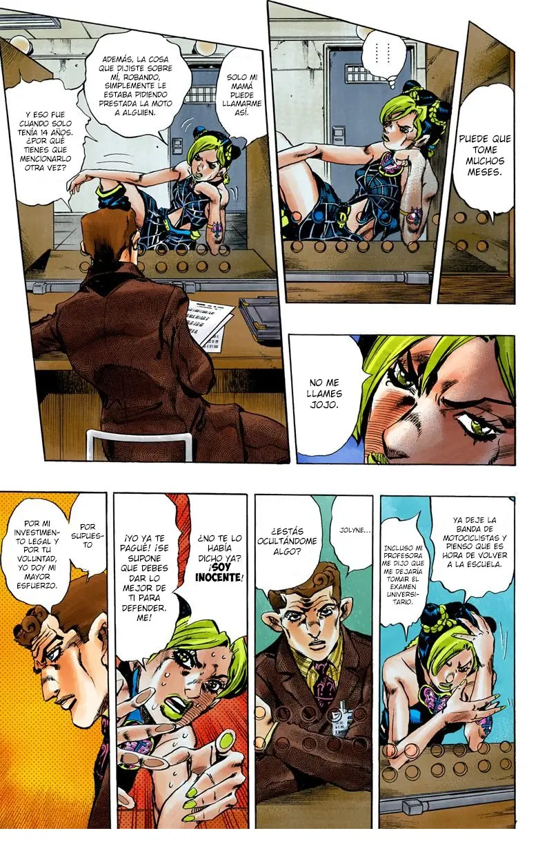 Jojo`s Bizarre Adventure: Parte 6 Stone Ocean (2000) - Capítulo 1 - Página 14 - LectorTMOo