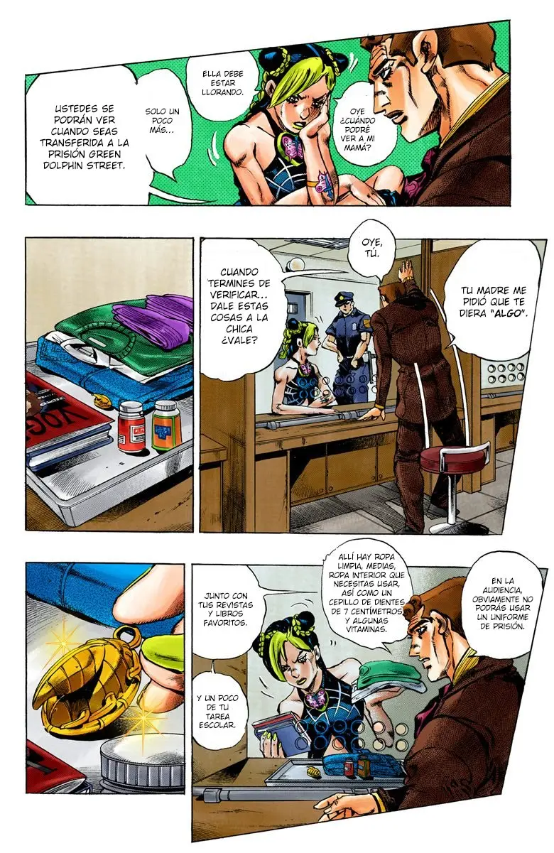 Jojo`s Bizarre Adventure: Parte 6 Stone Ocean (2000) - Capítulo 1 - Página 15 - LectorTMOo