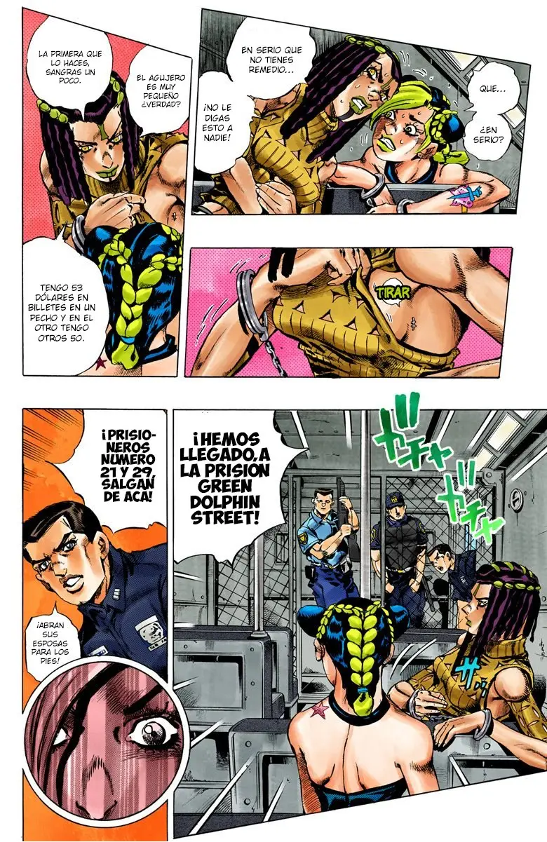 Jojo`s Bizarre Adventure: Parte 6 Stone Ocean (2000) - Capítulo 1 - Página 22 - LectorTMOo