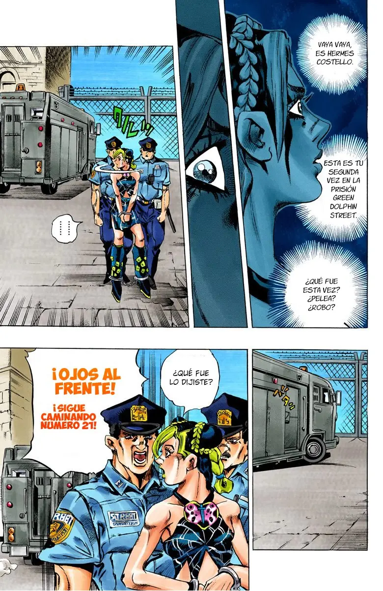 Jojo`s Bizarre Adventure: Parte 6 Stone Ocean (2000) - Capítulo 1 - Página 25 - LectorTMOo
