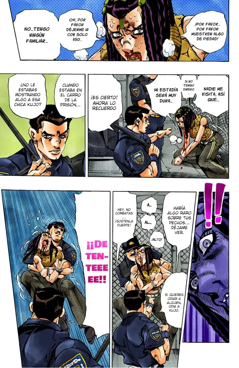 Jojo`s Bizarre Adventure: Parte 6 Stone Ocean (2000) - Capítulo 1 - Página 33 - LectorTMOo