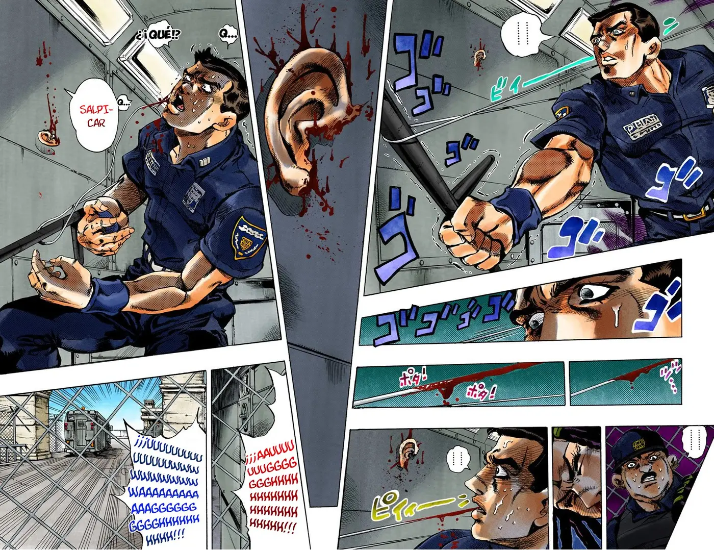 Jojo`s Bizarre Adventure: Parte 6 Stone Ocean (2000) - Capítulo 1 - Página 38 - LectorTMOo