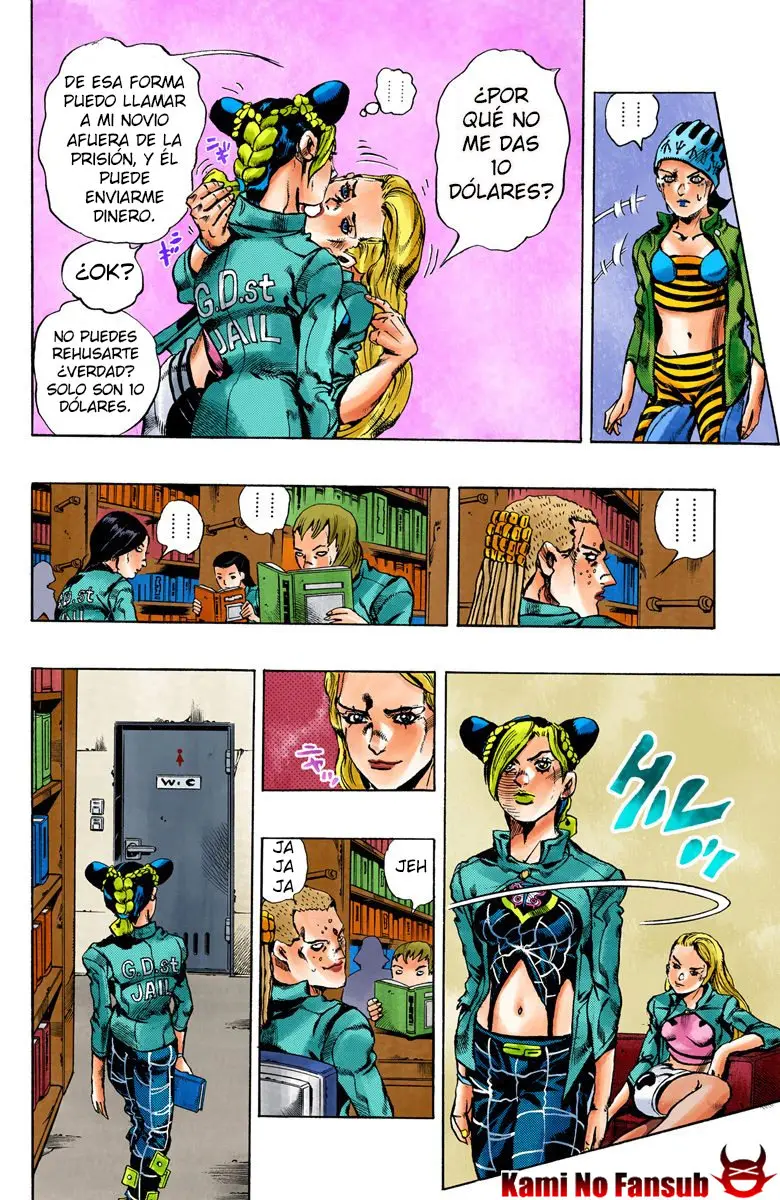 Jojo`s Bizarre Adventure: Parte 6 Stone Ocean (2000) - Capítulo 10 - Página 16 - LectorTMOo