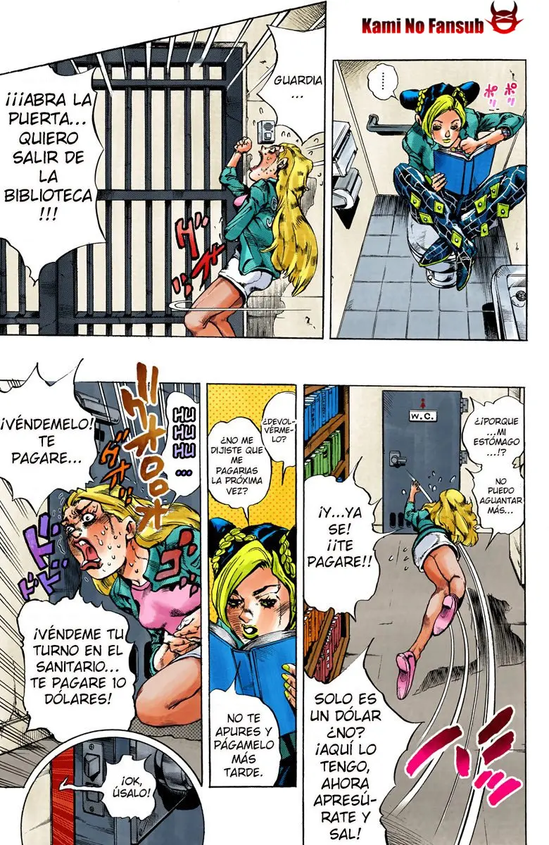 Jojo`s Bizarre Adventure: Parte 6 Stone Ocean (2000) - Capítulo 10 - Página 19 - LectorTMOo