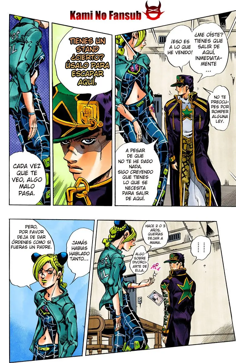 Jojo`s Bizarre Adventure: Parte 6 Stone Ocean (2000) - Capítulo 12 - Página 16 - LectorTMOo