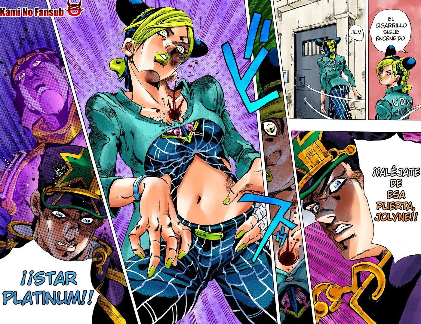 Jojo`s Bizarre Adventure: Parte 6 Stone Ocean (2000) - Capítulo 12 - Página 18 - LectorTMOo