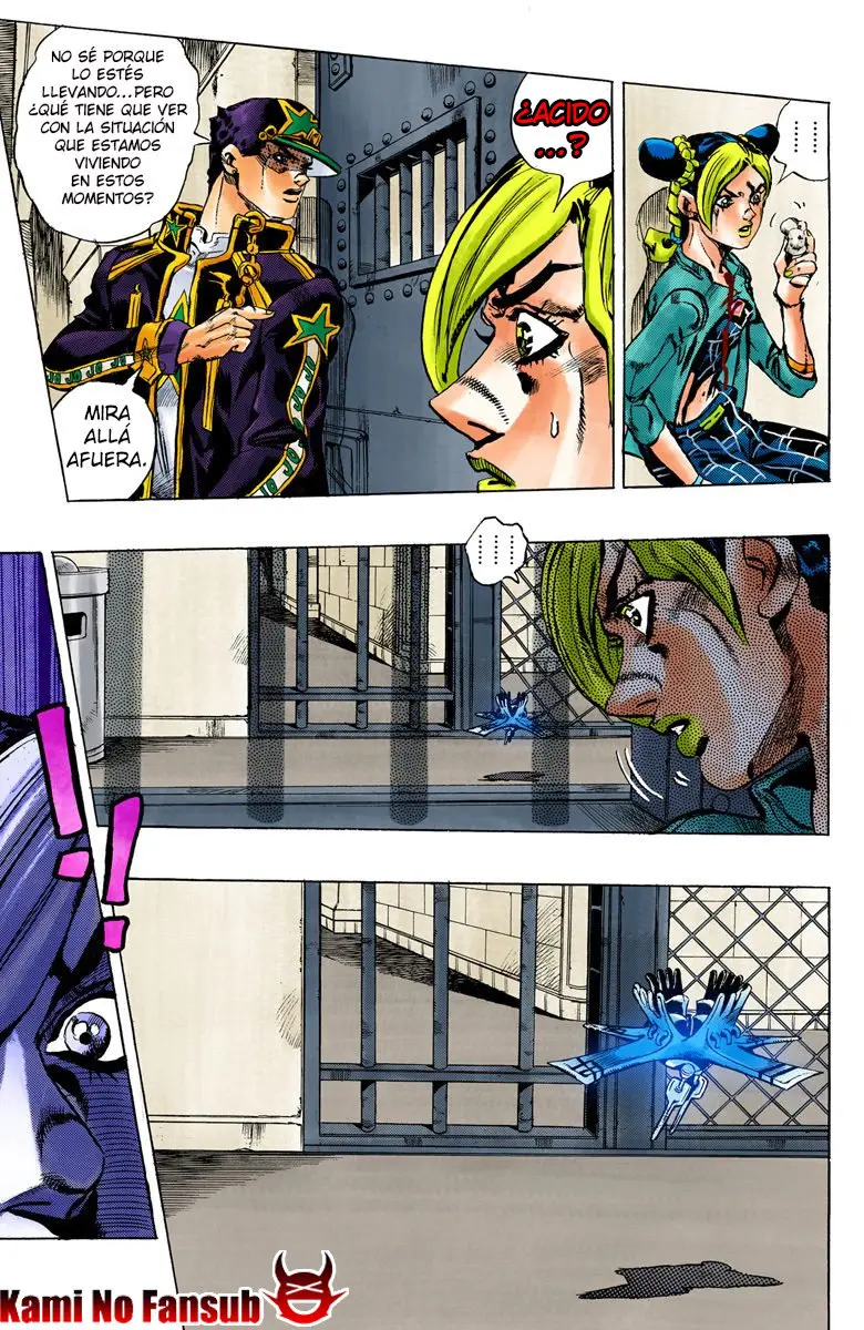 Jojo`s Bizarre Adventure: Parte 6 Stone Ocean (2000) - Capítulo 13 - Página 9 - LectorTMOo
