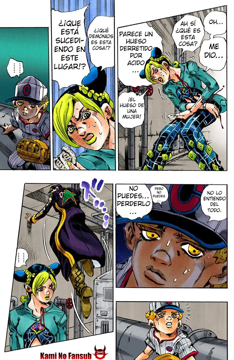 Jojo`s Bizarre Adventure: Parte 6 Stone Ocean (2000) - Capítulo 16 - Página 4 - LectorTMOo