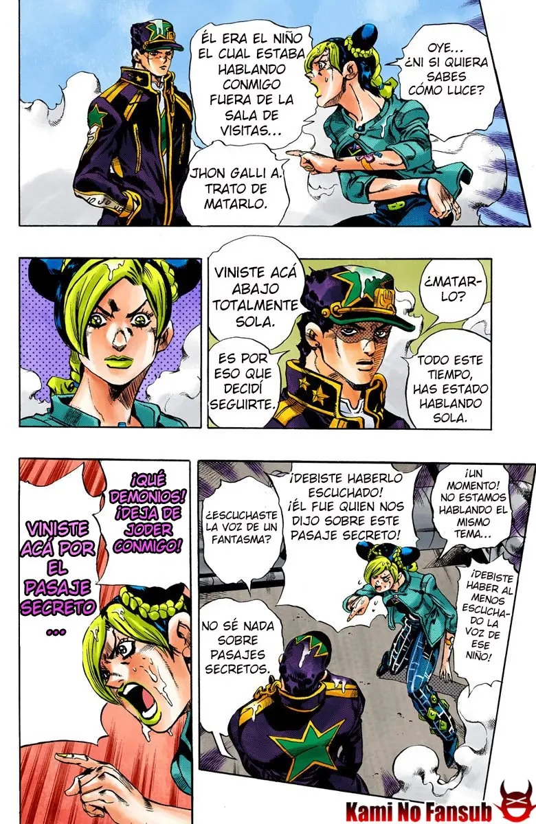 Jojo`s Bizarre Adventure: Parte 6 Stone Ocean (2000) - Capítulo 16 - Página 16 - LectorTMOo