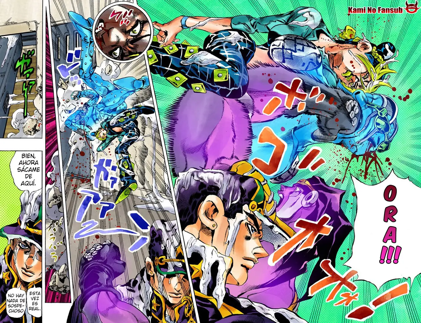 Jojo`s Bizarre Adventure: Parte 6 Stone Ocean (2000) - Capítulo 17 - Página 8 - LectorTMOo