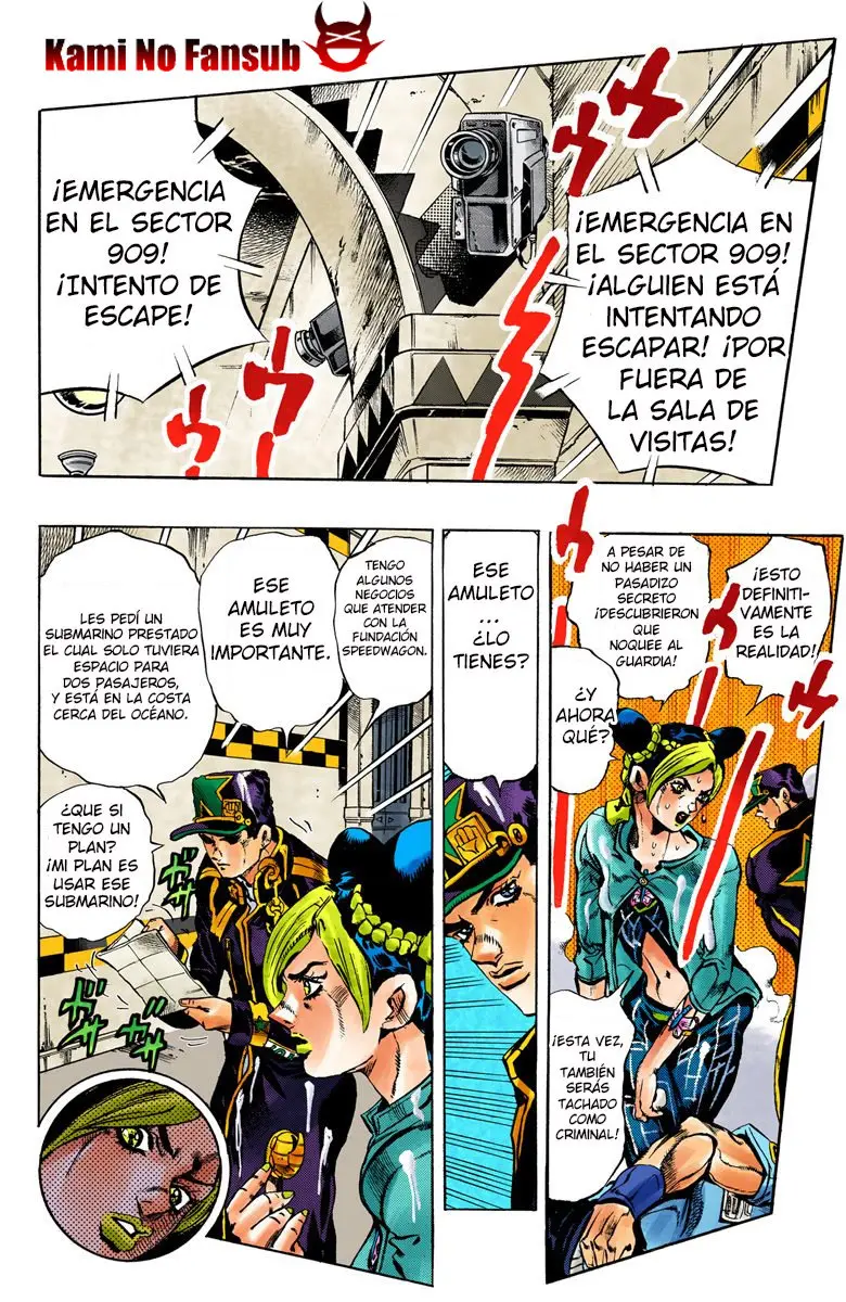 Jojo`s Bizarre Adventure: Parte 6 Stone Ocean (2000) - Capítulo 17 - Página 11 - LectorTMOo