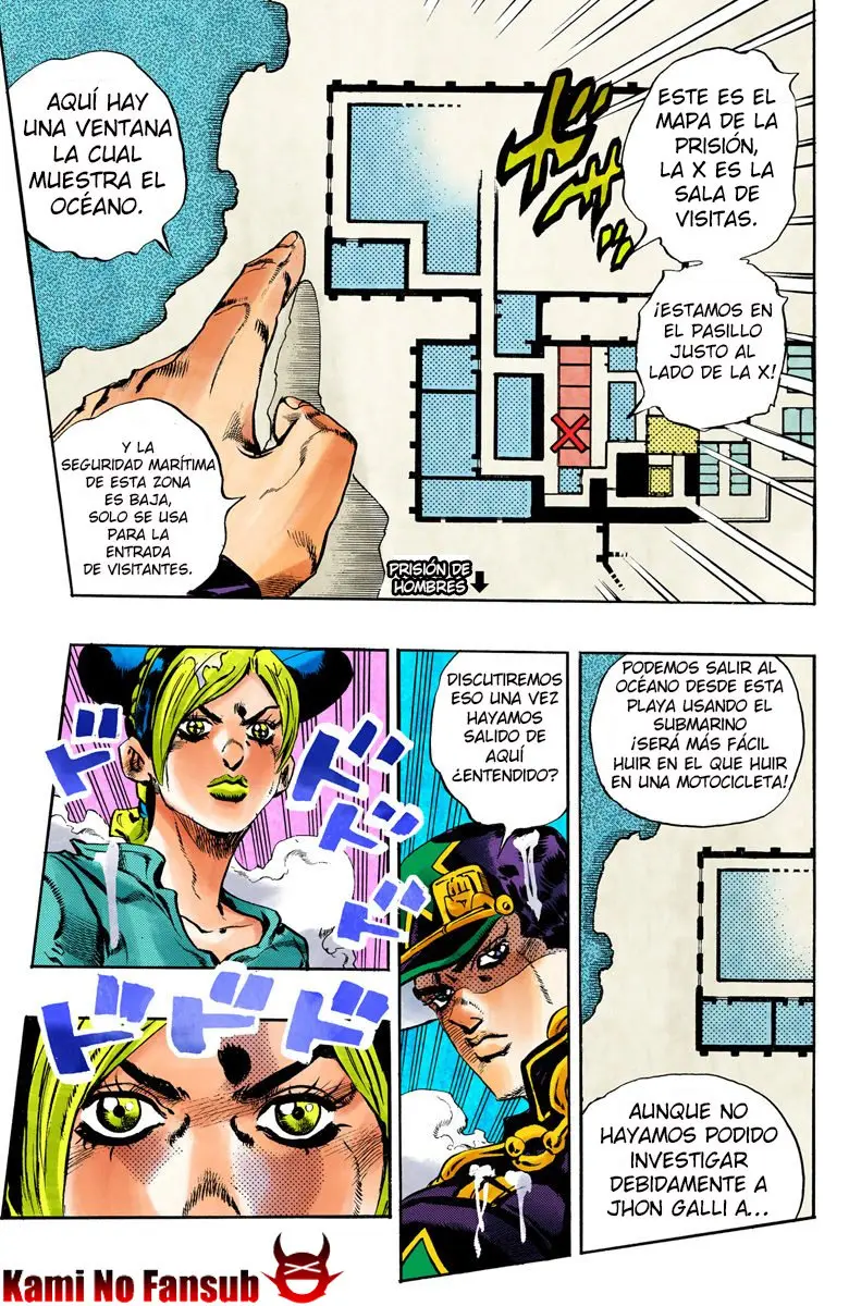 Jojo`s Bizarre Adventure: Parte 6 Stone Ocean (2000) - Capítulo 17 - Página 12 - LectorTMOo