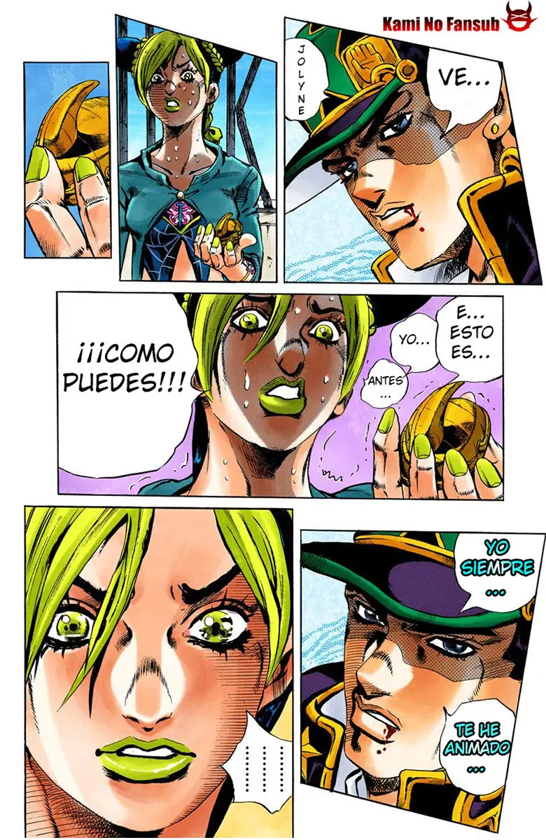 Jojo`s Bizarre Adventure: Parte 6 Stone Ocean (2000) - Capítulo 19 - Página 4 - LectorTMOo