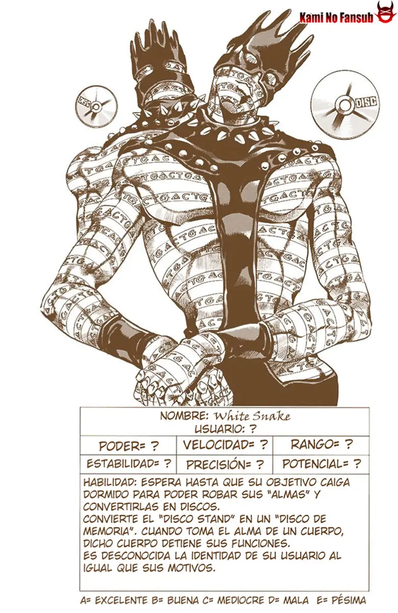 Jojo`s Bizarre Adventure: Parte 6 Stone Ocean (2000) - Capítulo 22 - Página 4 - LectorTMOo