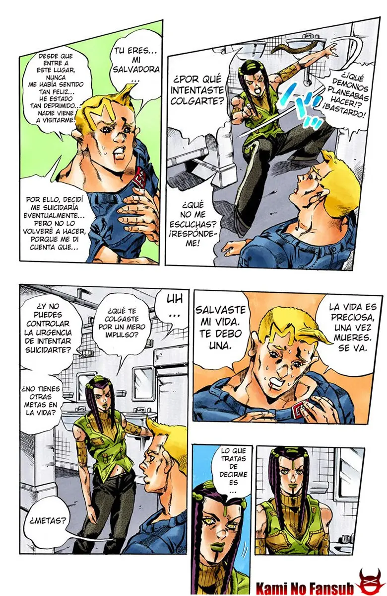 Jojo`s Bizarre Adventure: Parte 6 Stone Ocean (2000) - Capítulo 23 - Página 7 - LectorTMOo