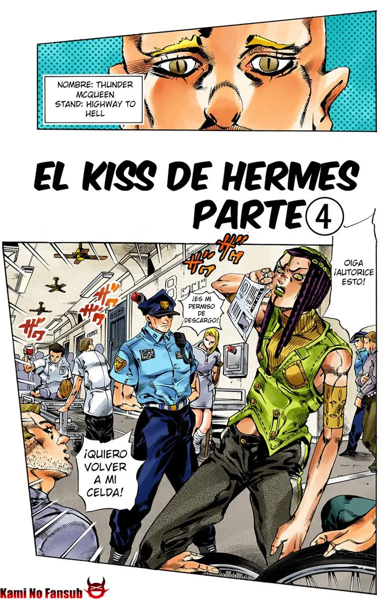 Jojo`s Bizarre Adventure: Parte 6 Stone Ocean (2000) - Capítulo 24 - Página 5 - LectorTMOo