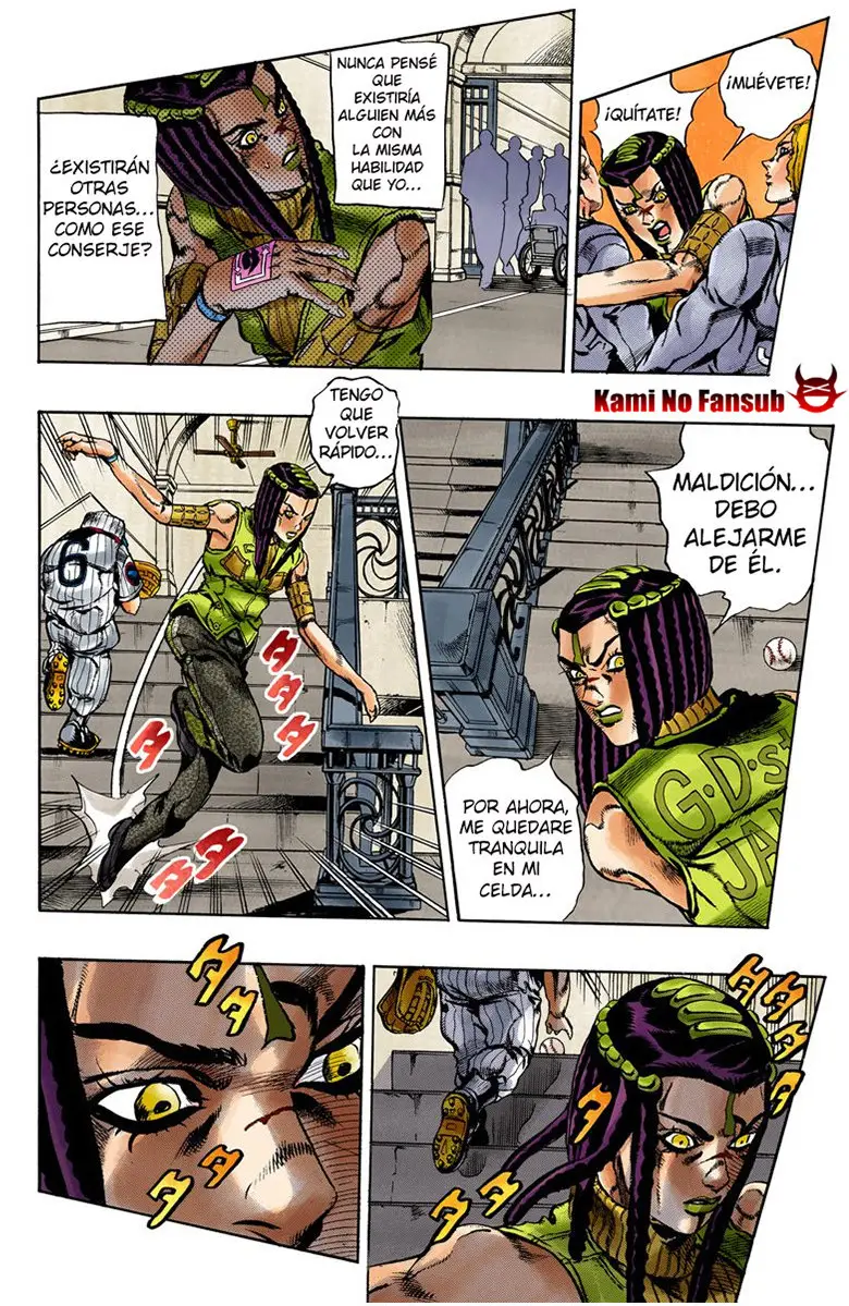Jojo`s Bizarre Adventure: Parte 6 Stone Ocean (2000) - Capítulo 24 - Página 6 - LectorTMOo