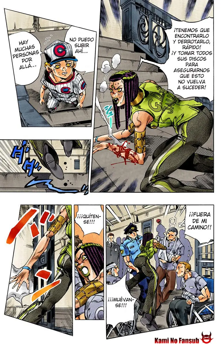 Jojo`s Bizarre Adventure: Parte 6 Stone Ocean (2000) - Capítulo 25 - Página 8 - LectorTMOo