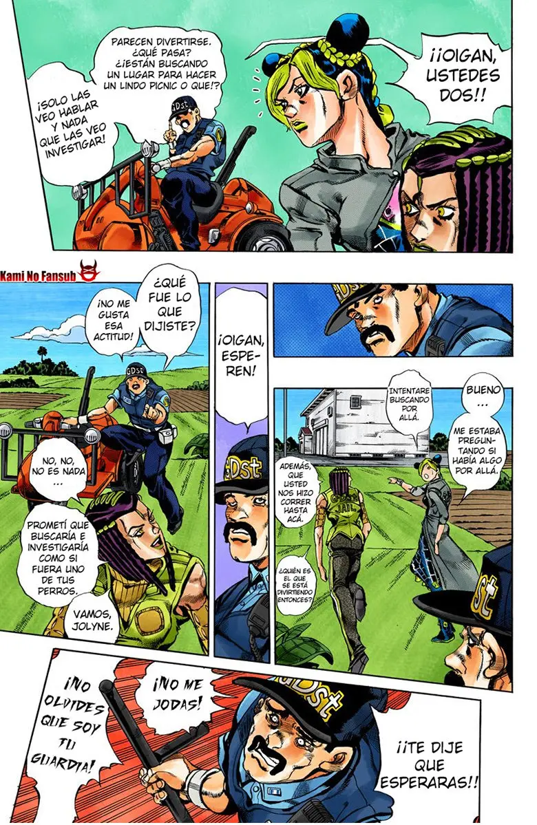 Jojo`s Bizarre Adventure: Parte 6 Stone Ocean (2000) - Capítulo 27 - Página 9 - LectorTMOo