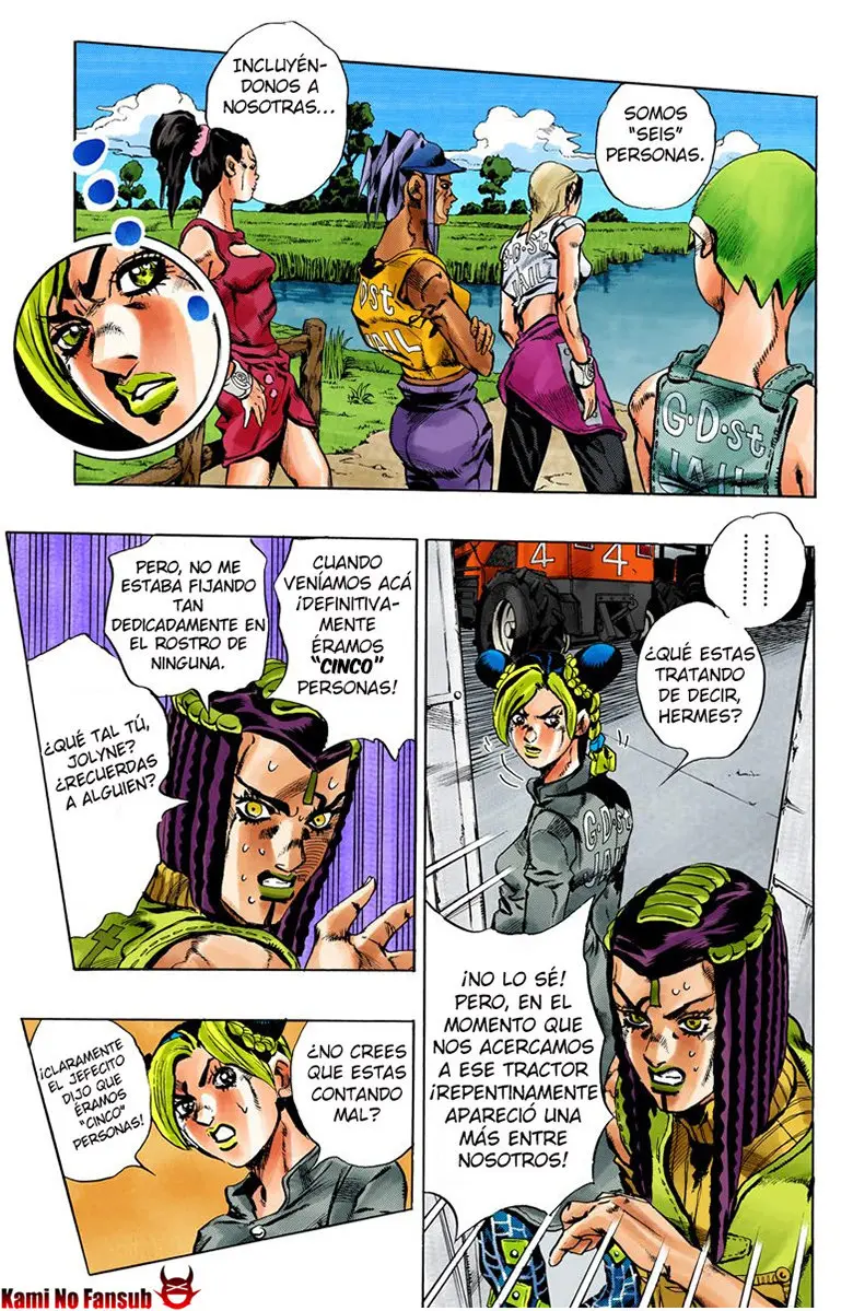 Jojo`s Bizarre Adventure: Parte 6 Stone Ocean (2000) - Capítulo 27 - Página 13 - LectorTMOo