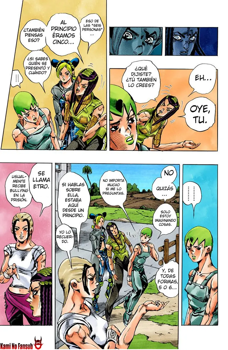Jojo`s Bizarre Adventure: Parte 6 Stone Ocean (2000) - Capítulo 27 - Página 15 - LectorTMOo